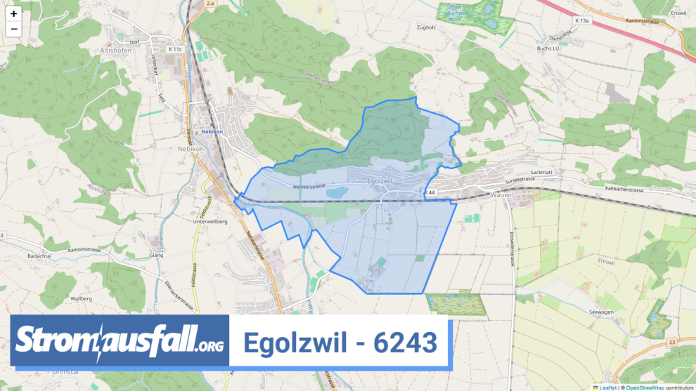 stromausfall ch ortschaft egolzwil 6243