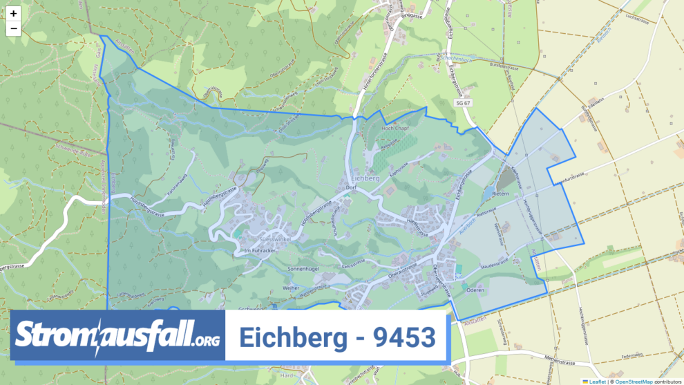 stromausfall ch ortschaft eichberg 9453