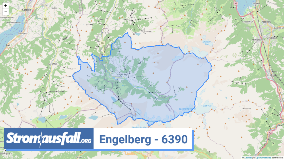 stromausfall ch ortschaft engelberg 6390