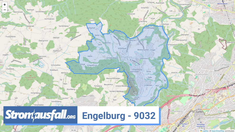 stromausfall ch ortschaft engelburg 9032