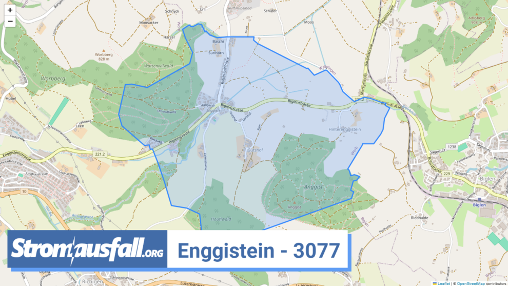 stromausfall ch ortschaft enggistein 3077