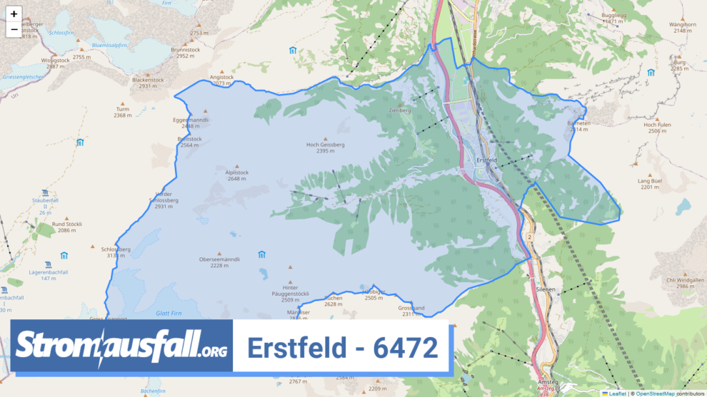 stromausfall ch ortschaft erstfeld 6472