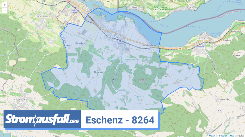 stromausfall ch ortschaft eschenz 8264