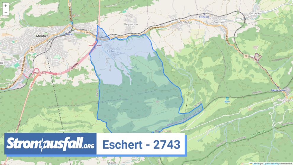 stromausfall ch ortschaft eschert 2743