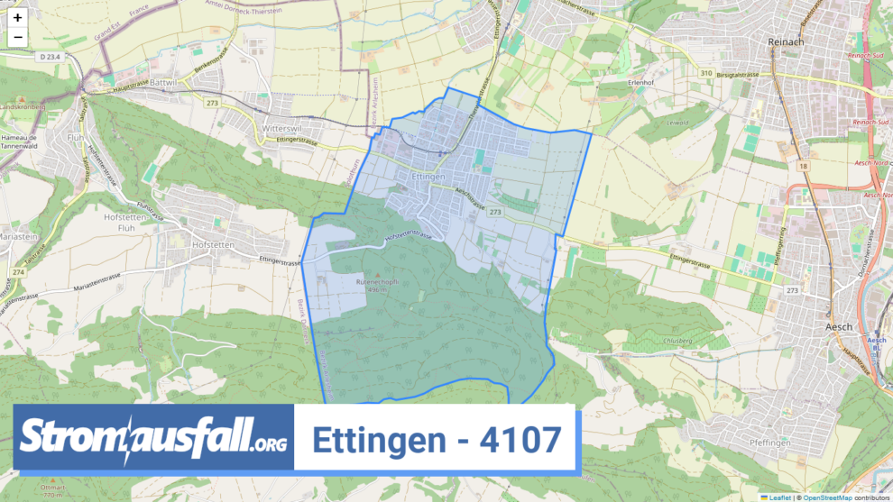 stromausfall ch ortschaft ettingen 4107