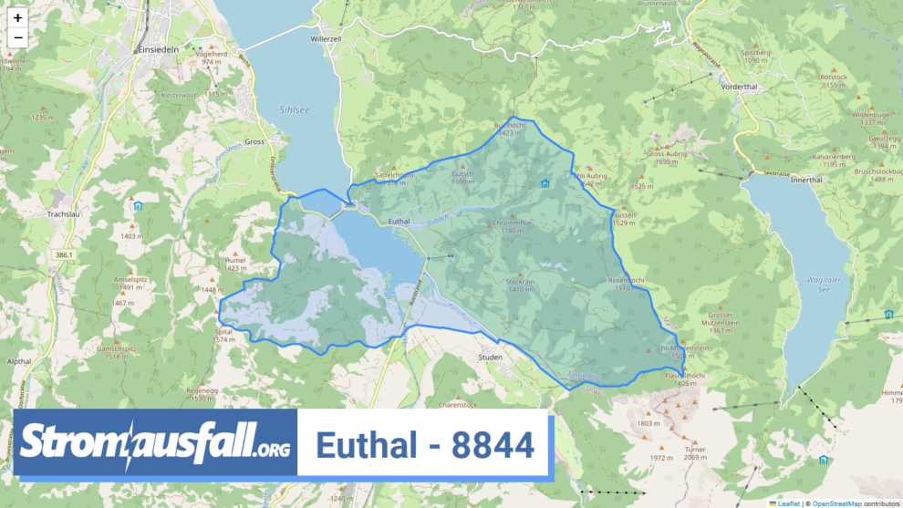 stromausfall ch ortschaft euthal 8844