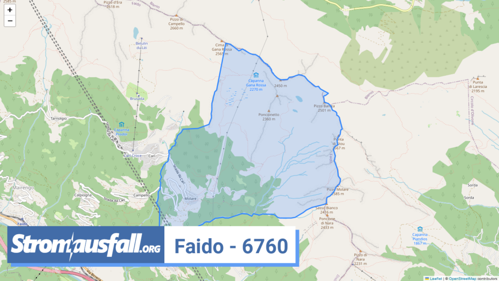 stromausfall ch ortschaft faido 6760