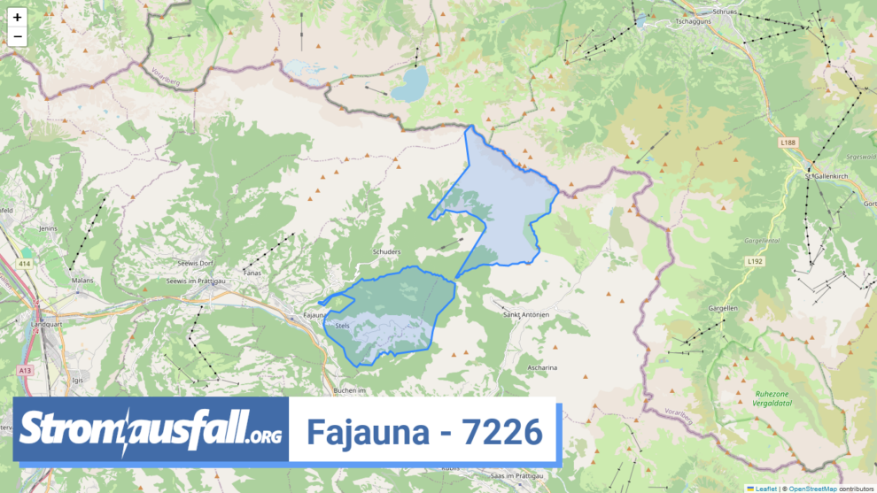 stromausfall ch ortschaft fajauna 7226