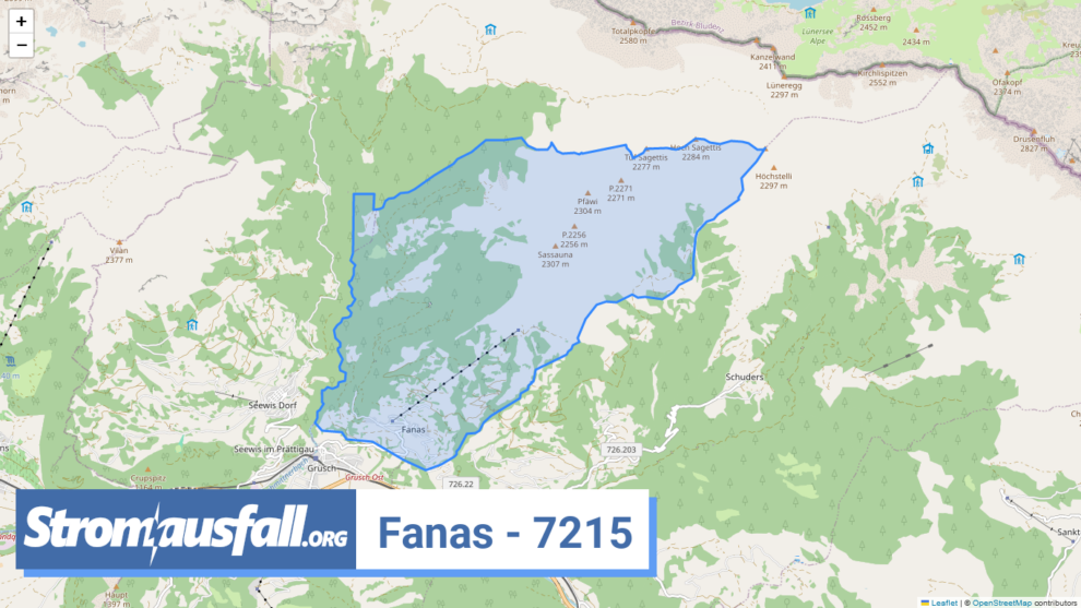 stromausfall ch ortschaft fanas 7215