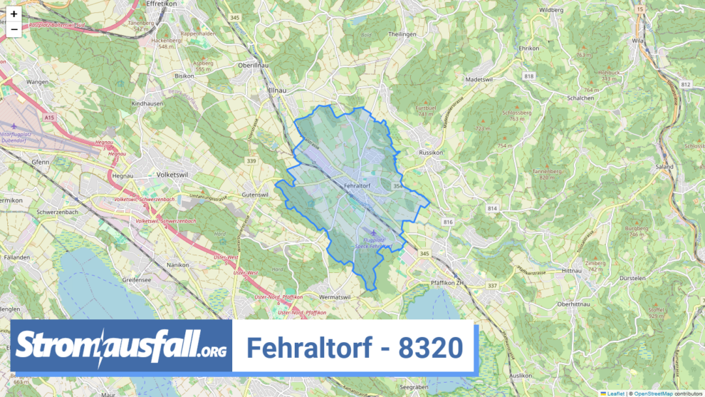 stromausfall ch ortschaft fehraltorf 8320