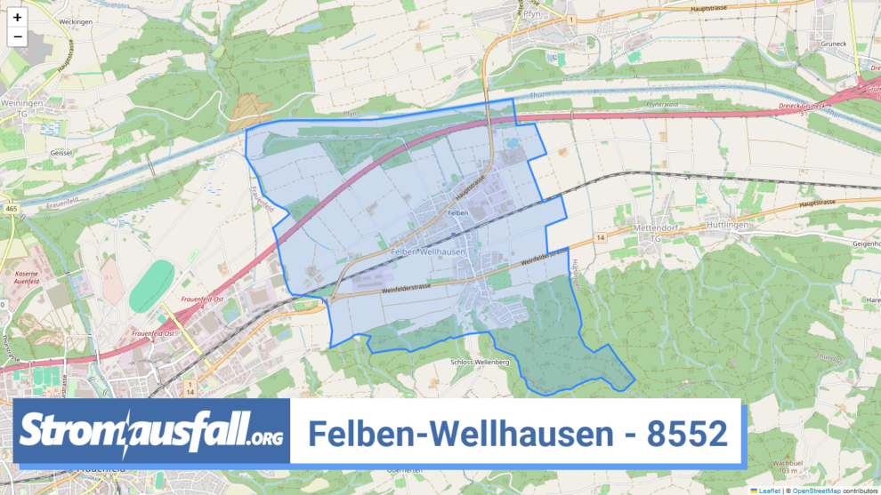 stromausfall ch ortschaft felben wellhausen 8552