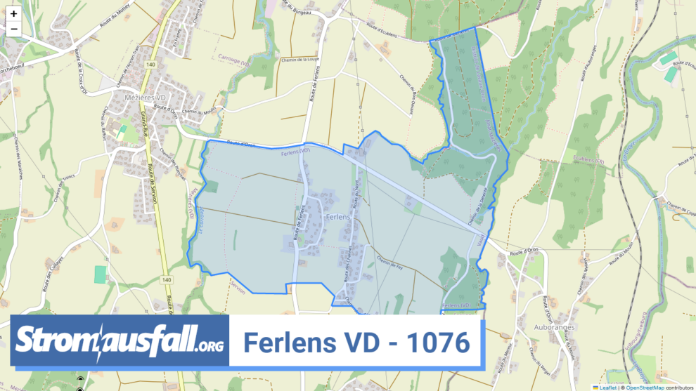 stromausfall ch ortschaft ferlens vd 1076