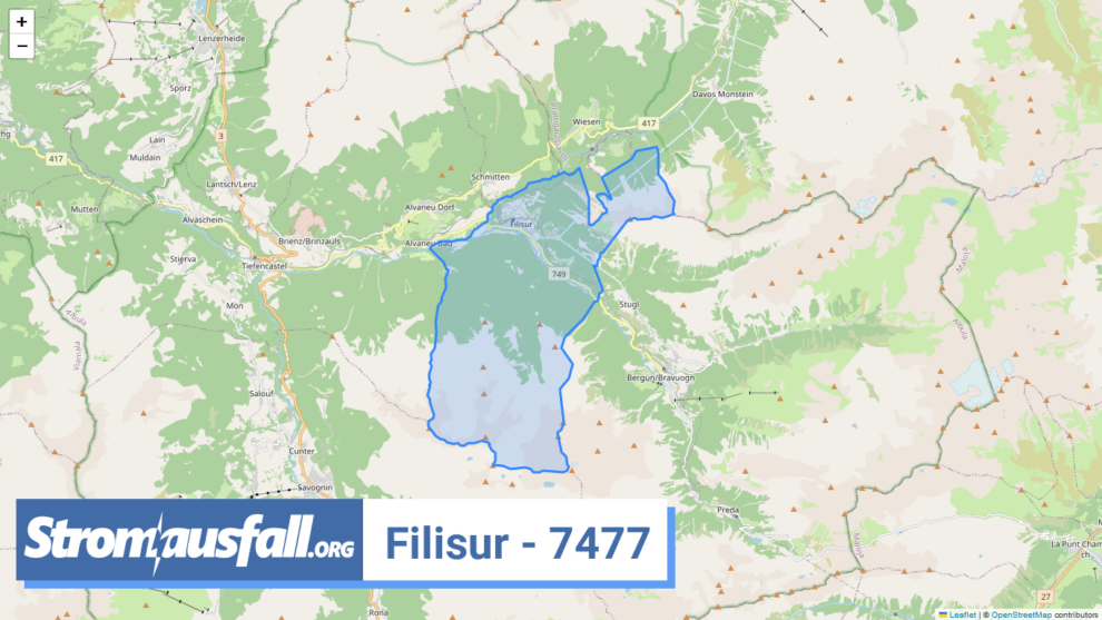 stromausfall ch ortschaft filisur 7477