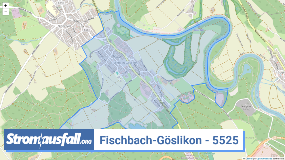 stromausfall ch ortschaft fischbach goeslikon 5525