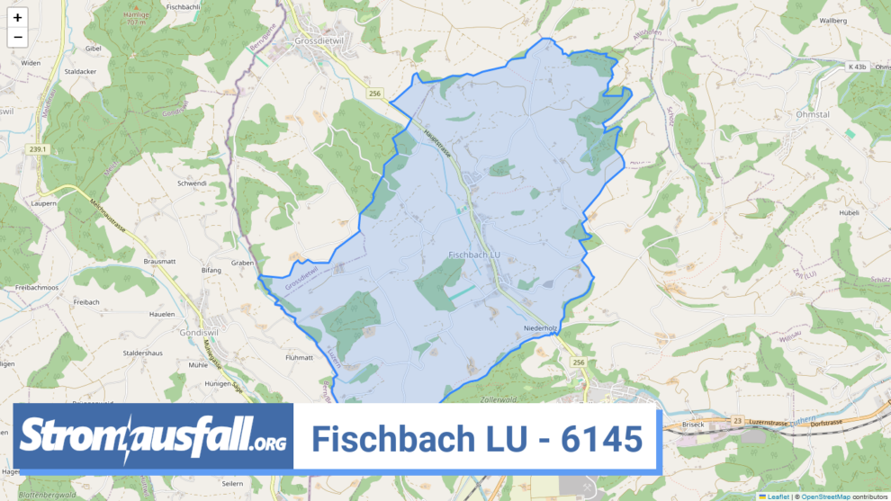 stromausfall ch ortschaft fischbach lu 6145