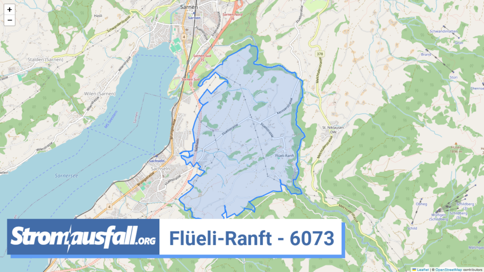 stromausfall ch ortschaft flueeli ranft 6073