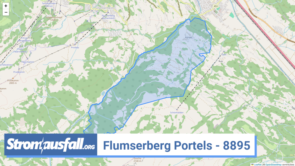 stromausfall ch ortschaft flumserberg portels 8895