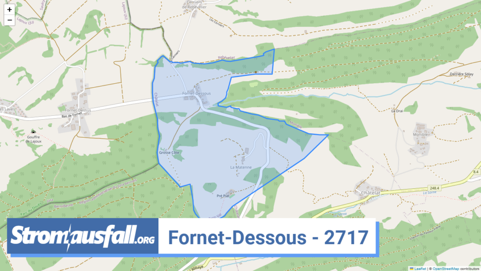 stromausfall ch ortschaft fornet dessous 2717