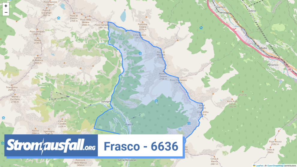 stromausfall ch ortschaft frasco 6636