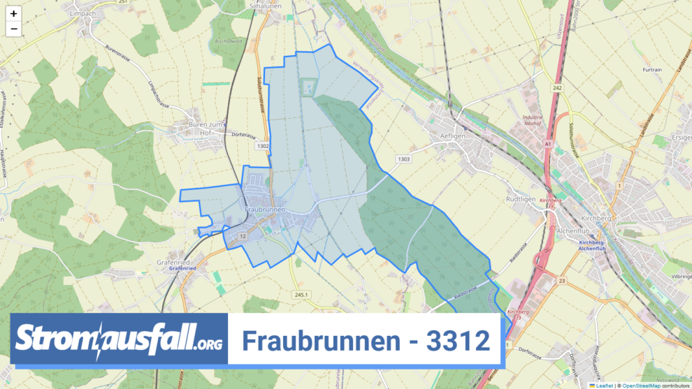 stromausfall ch ortschaft fraubrunnen 3312