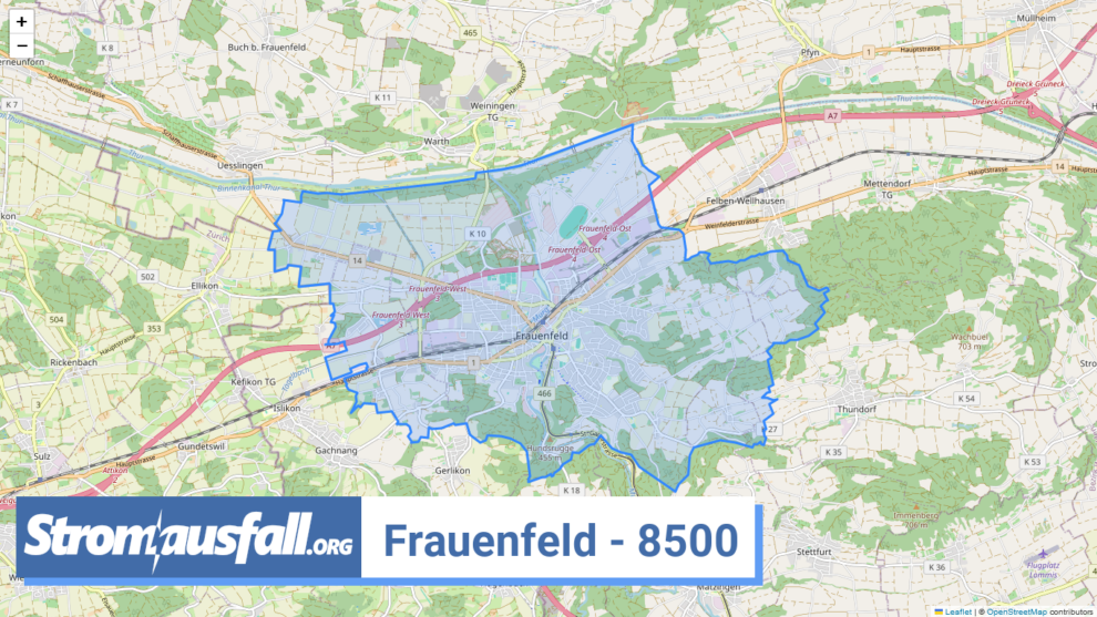 stromausfall ch ortschaft frauenfeld 8500