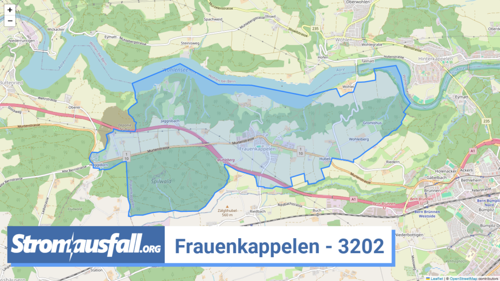 stromausfall ch ortschaft frauenkappelen 3202