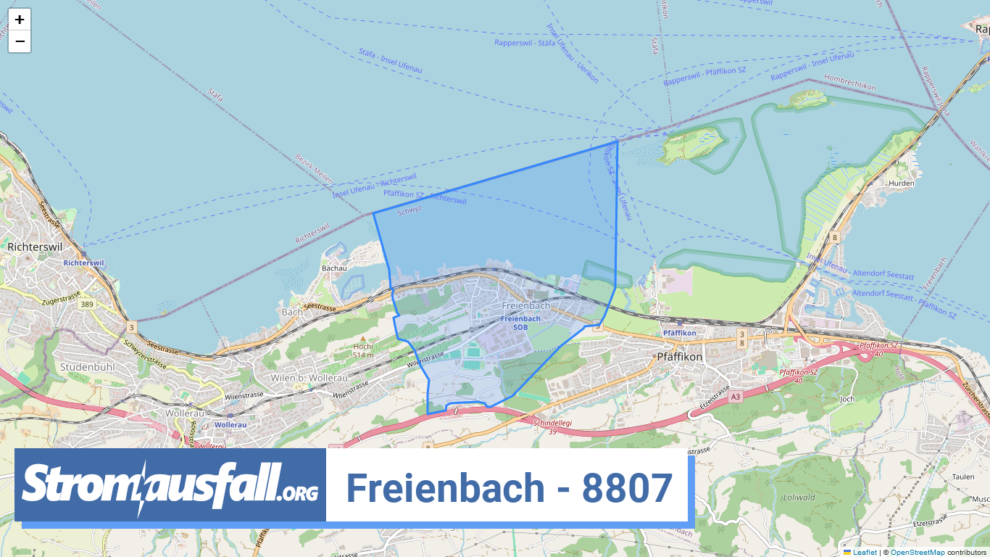 stromausfall ch ortschaft freienbach 8807