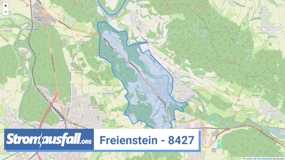 stromausfall ch ortschaft freienstein 8427