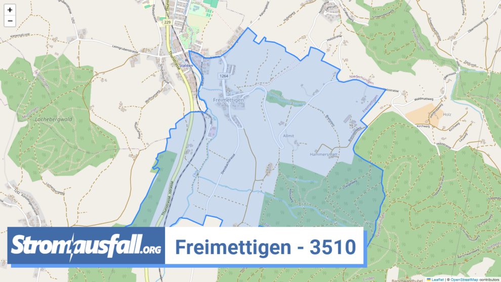 stromausfall ch ortschaft freimettigen 3510