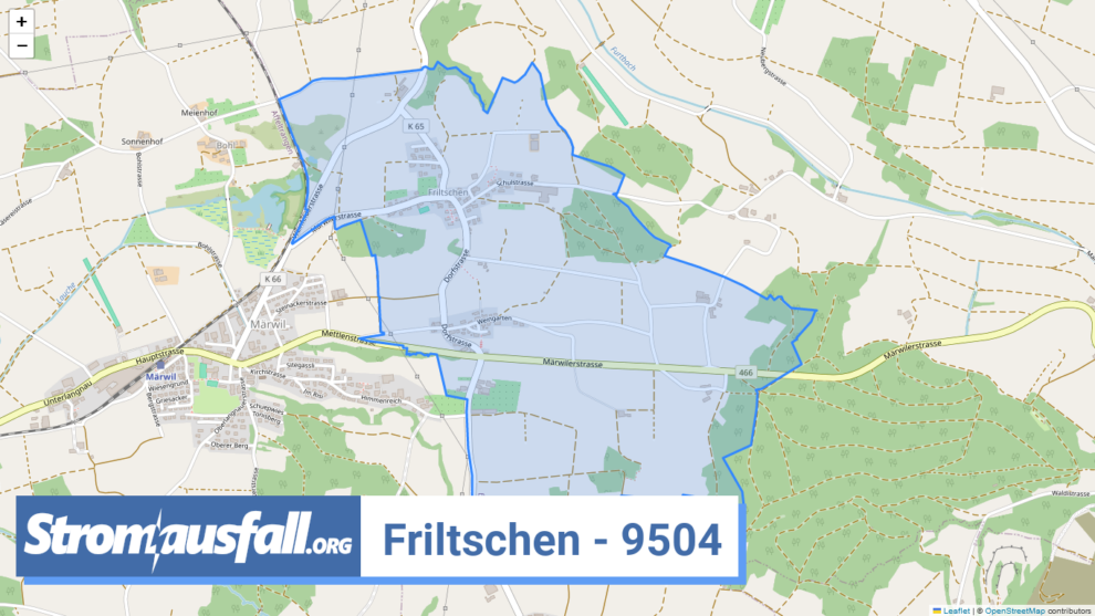 stromausfall ch ortschaft friltschen 9504