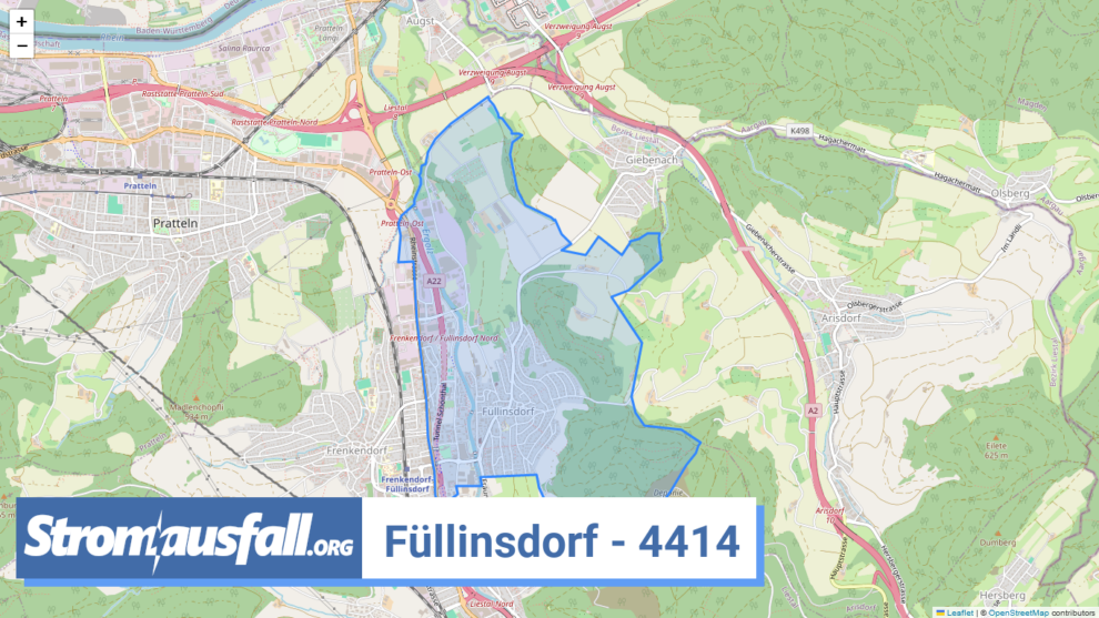 stromausfall ch ortschaft fuellinsdorf 4414