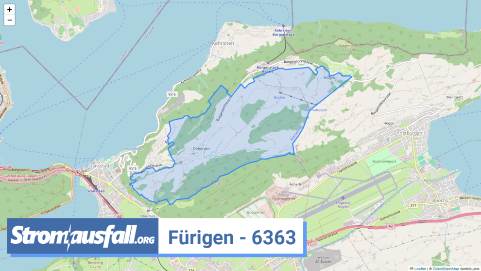 stromausfall ch ortschaft fuerigen 6363