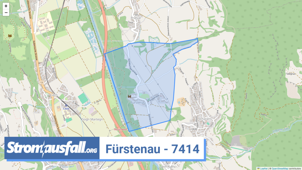 stromausfall ch ortschaft fuerstenau 7414