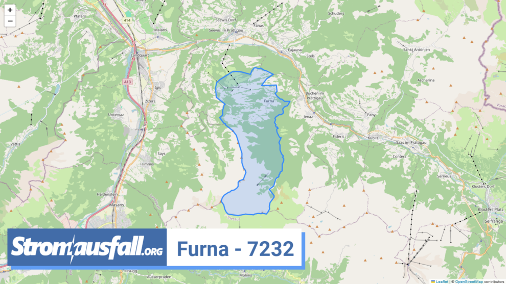 stromausfall ch ortschaft furna 7232