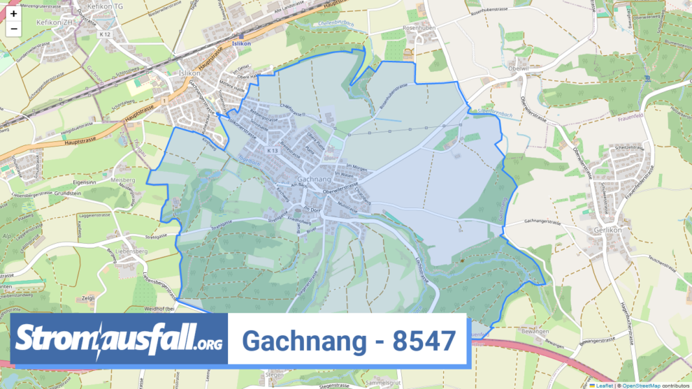 stromausfall ch ortschaft gachnang 8547