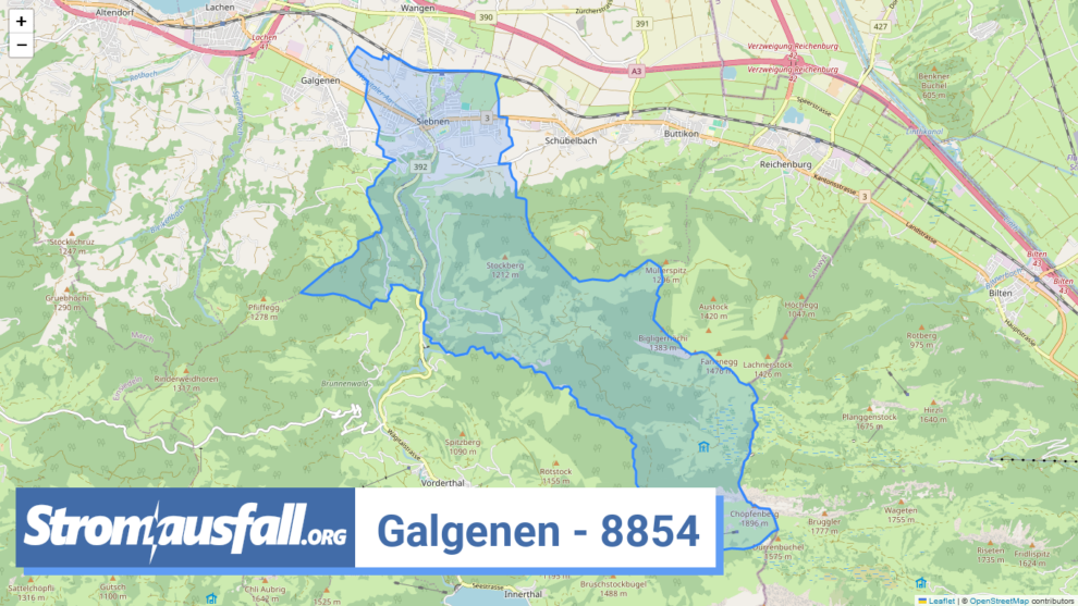 stromausfall ch ortschaft galgenen 8854