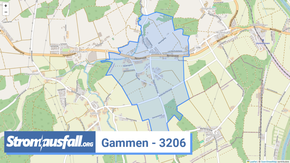 stromausfall ch ortschaft gammen 3206