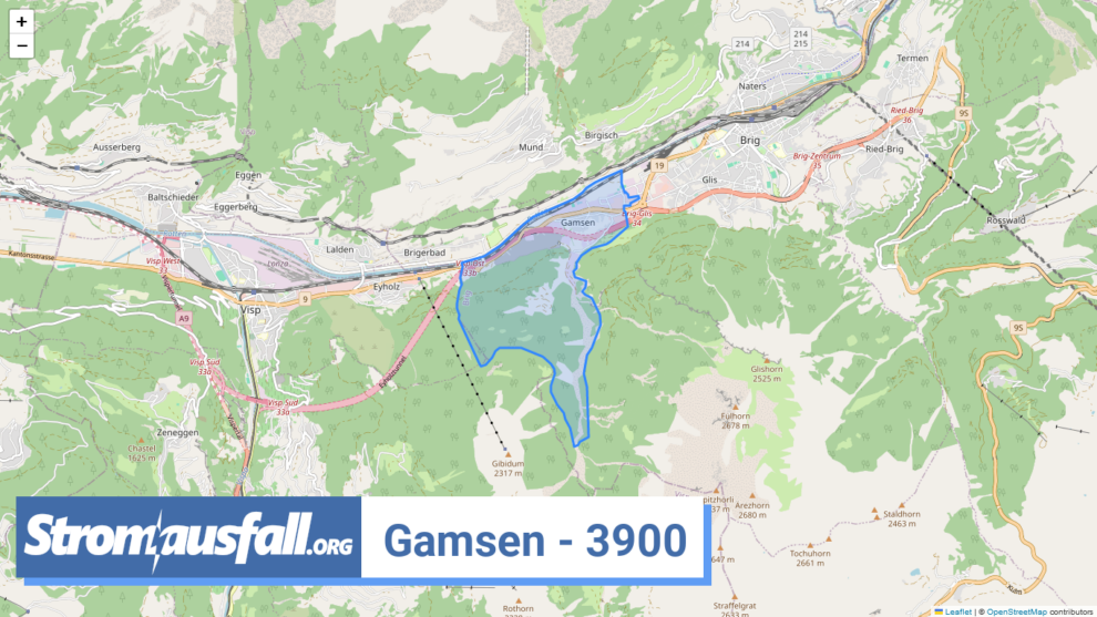 stromausfall ch ortschaft gamsen 3900