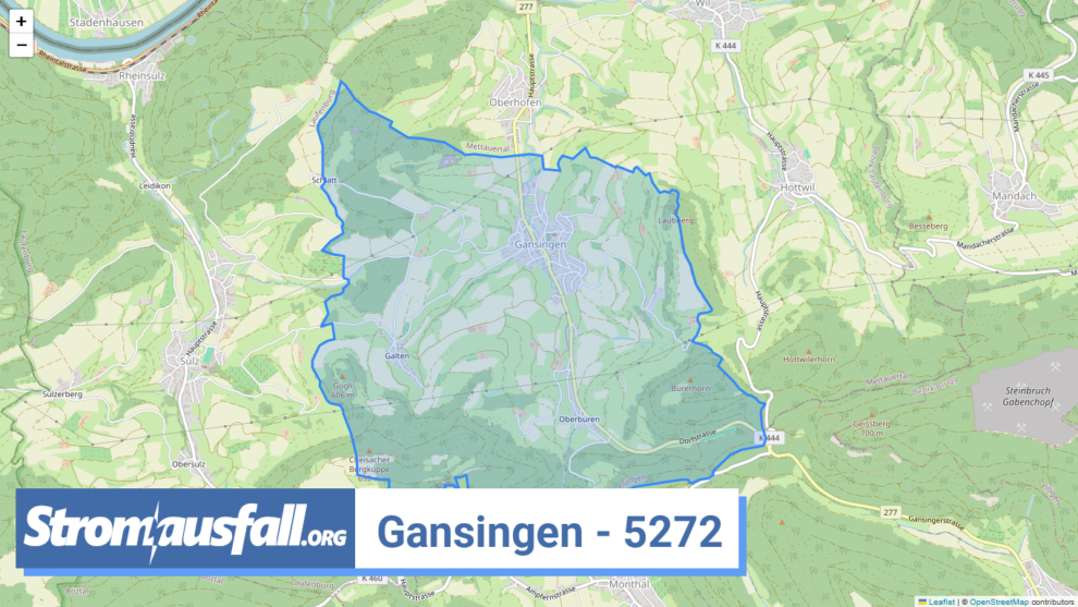 stromausfall ch ortschaft gansingen 5272