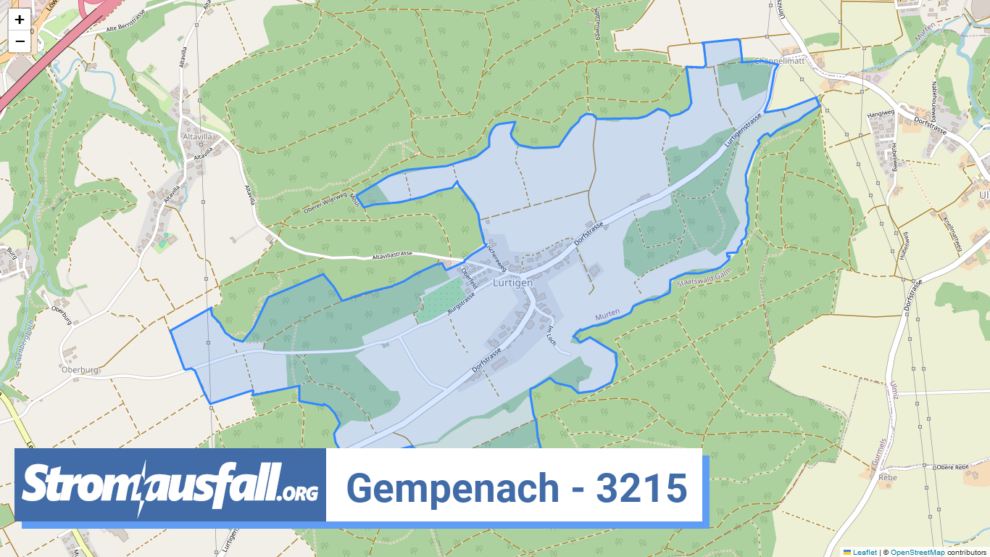 stromausfall ch ortschaft gempenach 3215