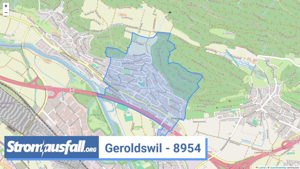 stromausfall ch ortschaft geroldswil 8954