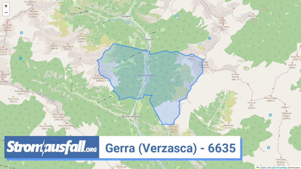 stromausfall ch ortschaft gerra verzasca 6635