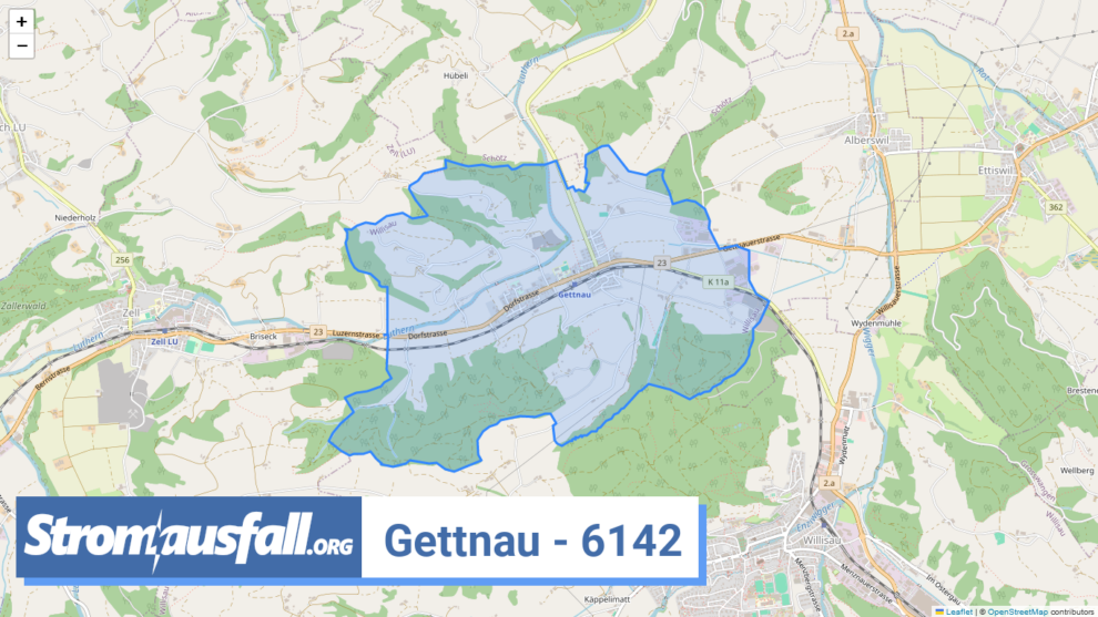 stromausfall ch ortschaft gettnau 6142