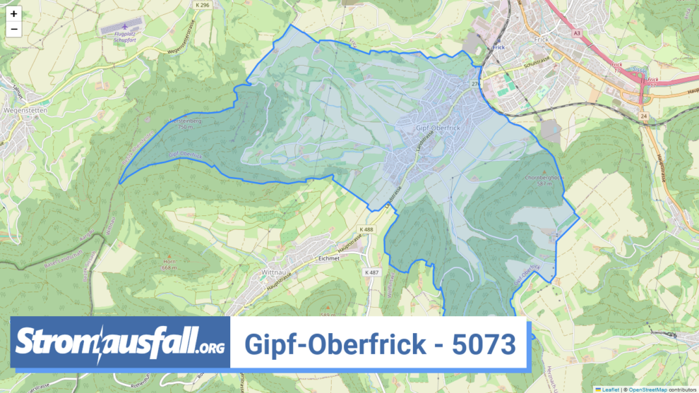 stromausfall ch ortschaft gipf oberfrick 5073