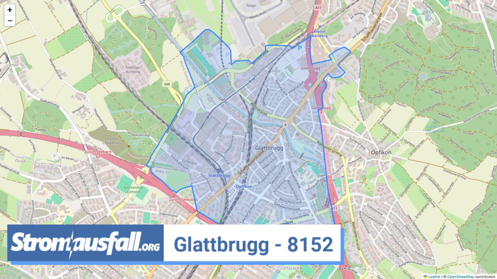 stromausfall ch ortschaft glattbrugg 8152