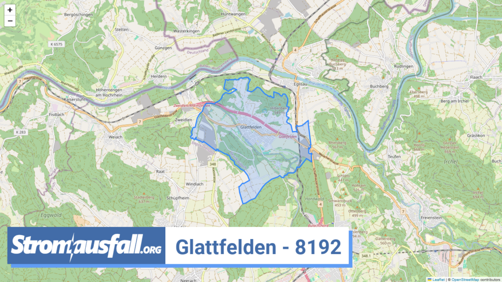 stromausfall ch ortschaft glattfelden 8192