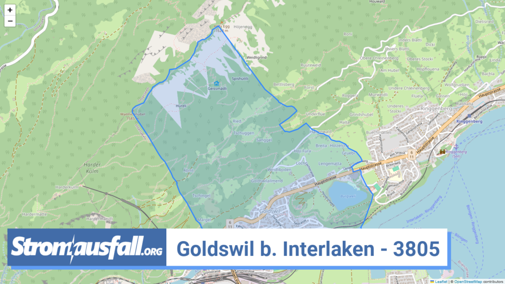 stromausfall ch ortschaft goldswil b. interlaken 3805