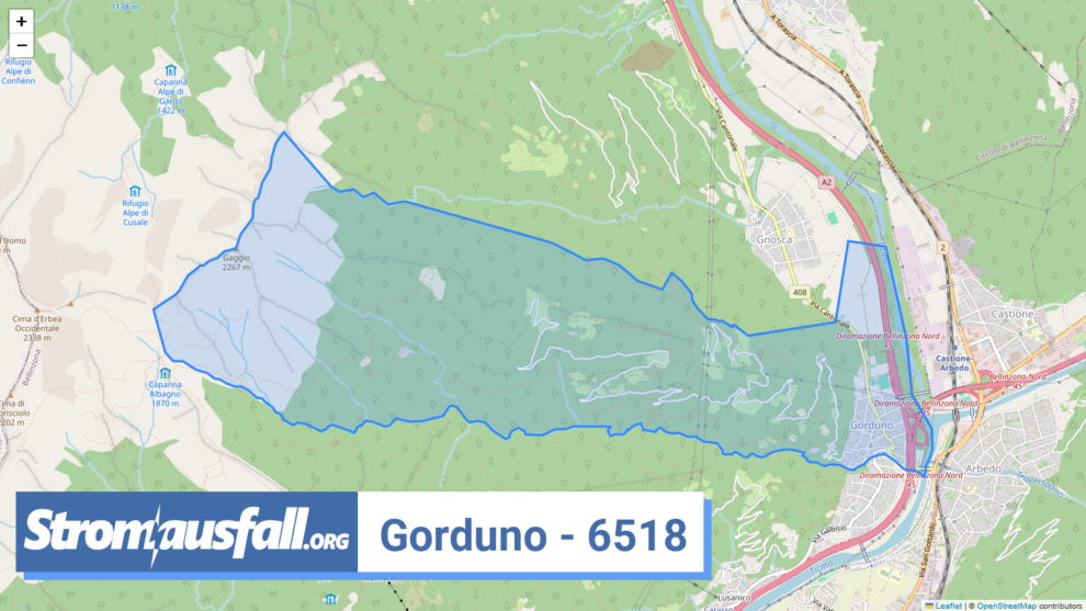 stromausfall ch ortschaft gorduno 6518