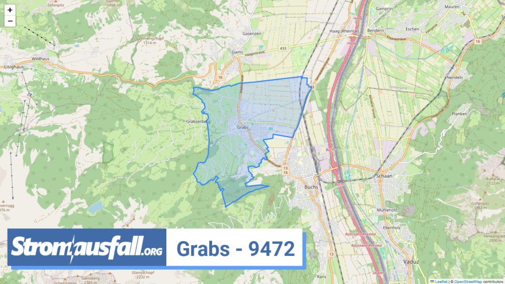 stromausfall ch ortschaft grabs 9472