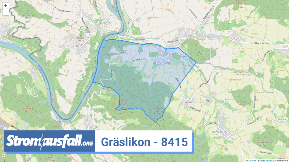 stromausfall ch ortschaft graeslikon 8415